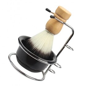 minkissy 3 Ensembles Bol De Mousse À Raser Ensemble De Voyage Costumes Pour Hommes Blaireaux Pour Hommes Ensemble De Blaireau