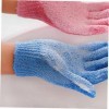 FRCOLOR Lot de 45 serviettes de massage pour le corps - Gant de bain en luffa - Gants exfoliants - Gant de massage pour le do