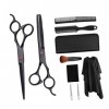 minkissy 1 Ensemble De Ciseaux De Coiffeur Ensemble DOutils Kit De Tondeuse Pour Barbiers Kit De Tondeuses À Cheveux Ciseaux