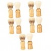 FRCOLOR 10 Pcs Barbe Brosse Cosmétologie Blaireaux Pour Hommes Rasage Accessoire Crème À Raser Brosse Fête Des Pères Hommes B