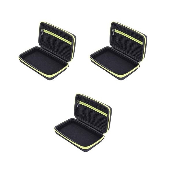 FOMIYES Boîte De Rangement Pour Rasoir 3 Pièces Support De Rasoir Conteneur De Rasoir Étui De Rasoir Eva Support De Boîte De