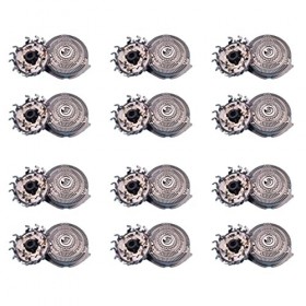 Lanko 12x pour Shaver HQ9 Tête de Remplacement AT751 HQ8240 HQ8250 HQ9070 HQ9160 HQ9170 HQ9190 Lames de Têtes de Rasoir