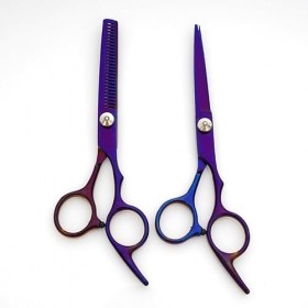 EVANEM Ciseaux de coupe de cheveux professionnels, ensemble de ciseaux de coupe de cheveux professionnels, ensemble de ciseau