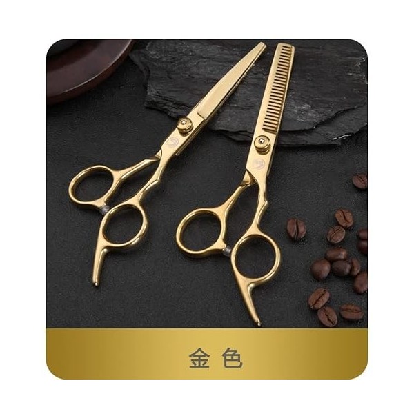 EVANEM Kit de ciseaux de coupe de cheveux, ensemble de ciseaux de coiffure professionnels for hommes, femmes, animaux domesti