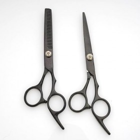 EVANEM Kit de ciseaux de coupe de cheveux, ensemble de ciseaux de coupe de cheveux professionnel, ensemble de ciseaux de coif