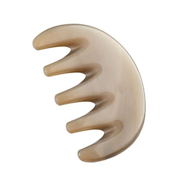 FRCOLOR 5Pcs Peigne De Massage À Cinq Dents Outil Facial Outils À Main Masseurs De Cuir Chevelu Manuels Peigne À Cheveux Guas