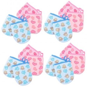 minkissy 8 Paires De Gants De Bain Gants De Nettoyage Mitaines Fournitures De Nettoyage De La Peau Moufle Exfoliante Gant Exf