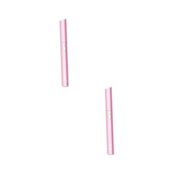 minkissy Lot de 2 rasoirs électriques polyvalents pour femme - Rasoir électrique pour femme - Épilateur de poils du nez