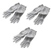 VALICLUD 2 Pièces Gants De Couchage Gants De Soleil Gants De Soie Blanche Gants De Couleur De Cheveux Gants En Latex Gants En