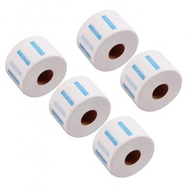 FRCOLOR 10 Rouleaux Accessoire Tissu De Cou Professionnel Ruban À Raser Jetable Plumeau Bandes DEmballage Grip Salon Fournit