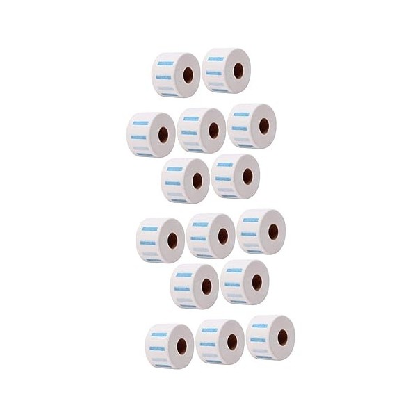 FRCOLOR 10 Rouleaux Accessoire Tissu De Cou Professionnel Ruban À Raser Jetable Plumeau Bandes DEmballage Grip Salon Fournit