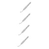 iplusmile 3Pcs Glande De Meibomius Pinces De Massage Pince À Cils Pour Faux Cils Pince À Épiler Professionnelle Dissolvant De