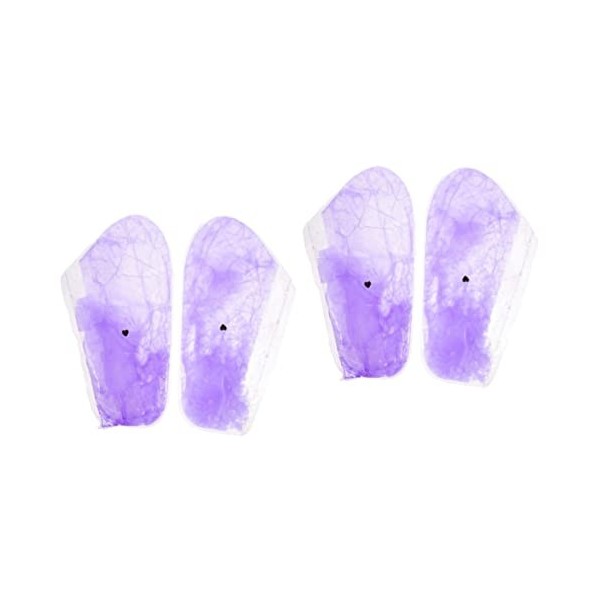 minkissy 2 Paires Kit De Cire Pour Les Mains Kit De Cire Pour Les Pieds Beauté Des Pieds Masques Gants De Pied Blanchissants 