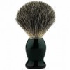 CRODY Simplicité Supports de Brosse de Rasoir véritable pour Hommes, Support de Rasage de Brosse à Cheveux en Poils de Blaire