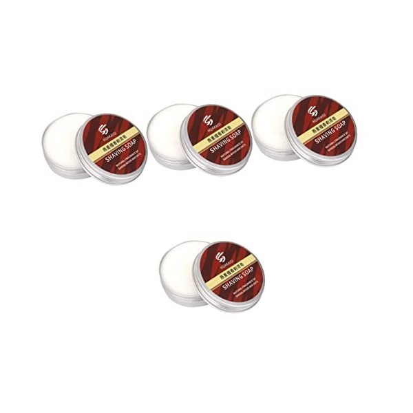 minkissy 2 Pièces à Raser à Barbe Nettoyant Moussant Pour Le Visage Huile De Pousse De Barbe Croissance De La Barbe à Moustac