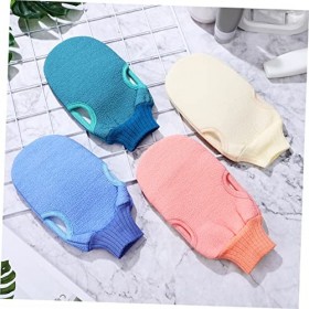 minkissy Lot de 24 gants exfoliants pour la maison, le bain, la douche, la salle de bain et lexfoliation pour homme mort, le