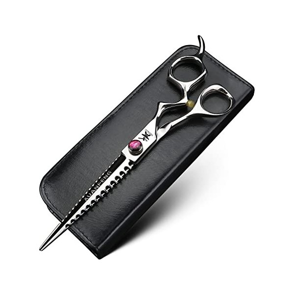 XUANFENG Ciseaux de coiffeur JP440C avec poignée confortable 17,8 cm