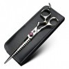 XUANFENG Ciseaux de coiffeur JP440C avec poignée confortable 17,8 cm