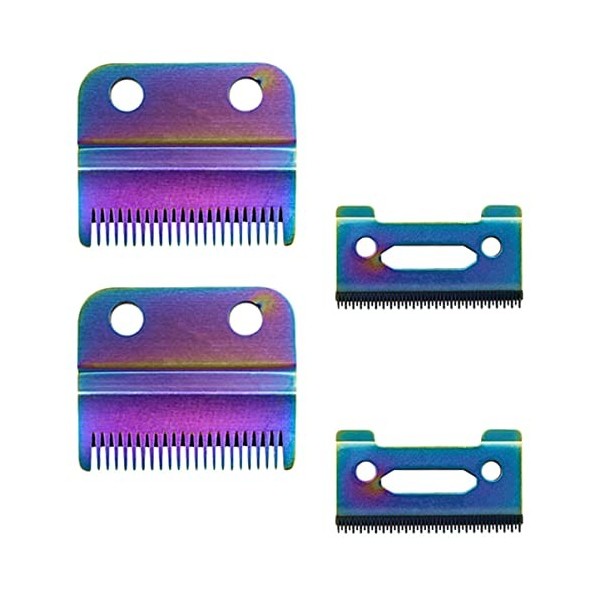 LALAFINA 2 Ensembles Tête De Tondeuse à Cheveux Tondeuses à Cheveux Lames De Rasoirs Lames De Rechange Pour Rasoirs Outil Éle