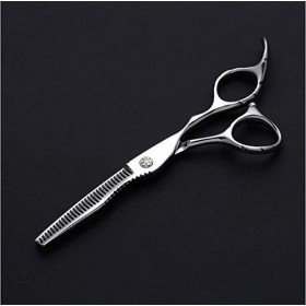 Ciseaux de coupe de cheveux cisailles de barbier professionnel 6,0 pouces outil de ciseaux de cheveux de barbier, cisailles à