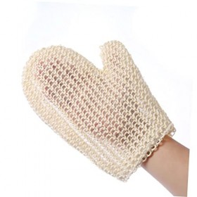 FOMIYES 8 Pcs Brosse Exfoliante Pour La Peau Mort Spa Tissé Sisal Lavage Exfoliant Confortable Femmes Gants Hommes Visage Fou