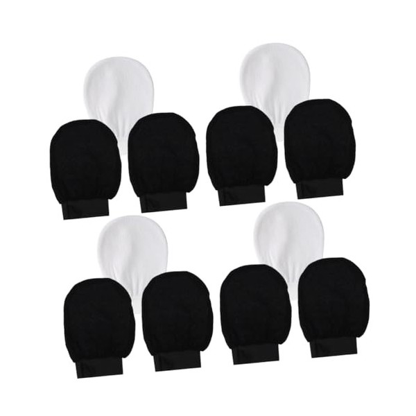 FOMIYES 15 Pièces Gants De Bain Débarbouillettes Pour Le Bain Outils De Soins De La Peau Gant De Gommage Coréen Gants Exfolia