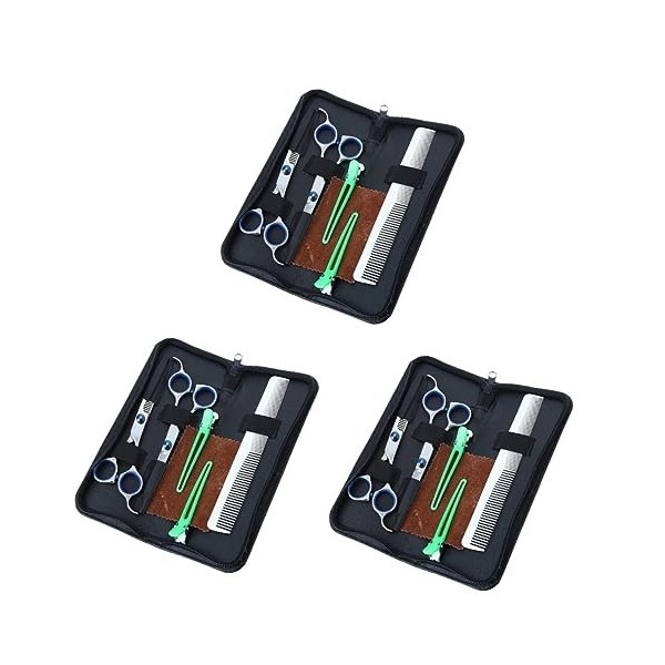 FRCOLOR 10 Pièces Cisailles Ciseaux Lourds Ciseaux De Coupe De Cheveux Lourds Ciseaux De Coupe De Cheveux Rasoir De Coiffeur