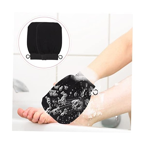 16 Pcs Gants De Bain Éponges À Récurer Laveur De Baignoire Éponge De Nettoyage Gants De Gommage Gants De Douche Éponges De Ba