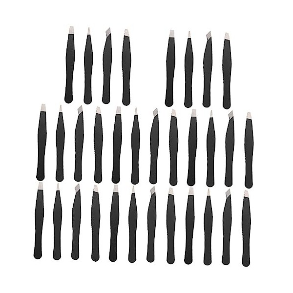 FRCOLOR 24 Pièces Mini Pince À Sourcils Costumes Pour Femmes Kit De Manucure Outils De Perles Pince À Épiler Professionnelle 