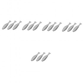 FRCOLOR Pince À Épiler 15 Pièces Pince À Épiler De Précision Pince À Épiler En Acier Inoxydable Pince À Épiler Pince À Poisso