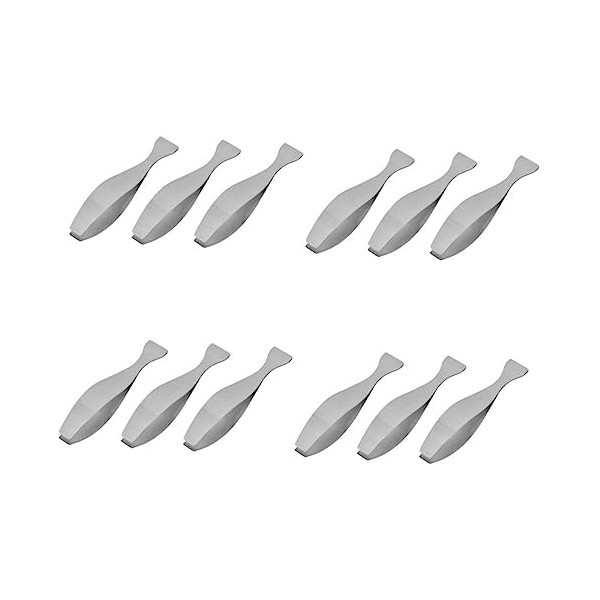 FRCOLOR Pince À Épiler 15 Pièces Pince À Épiler De Précision Pince À Épiler En Acier Inoxydable Pince À Épiler Pince À Poisso