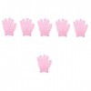 minkissy Lot de 60 gants de bain à cinq doigts pour femme - Éponge de bain exfoliante pour le visage - Gants de douche exfoli