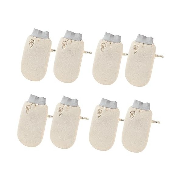 FOMIYES 10 Pièces Gants De Bain Double Face Gants De Spa Gant De Bain Coréen Gants De Gommage pour Le Corps Gants Exfoliants 