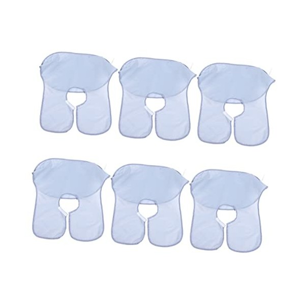 Beavorty 8 Pièces Chiffon De Rasage Tablier De Toilettage Barbe Pour Hommes Tablier Étanche Cape De Coupe De Cheveux Cape De