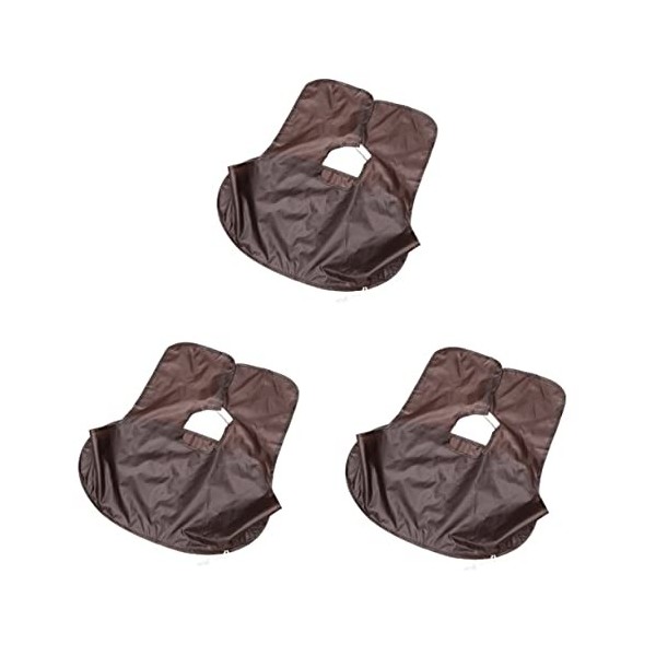 Beavorty 8 Pièces Chiffon De Rasage Tablier De Toilettage Barbe Pour Hommes Tablier Étanche Cape De Coupe De Cheveux Cape De