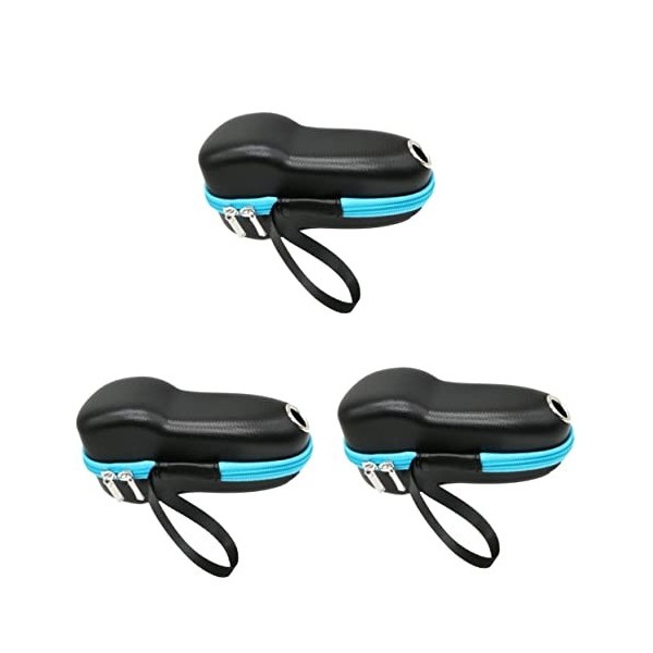 Healifty 3 Pièces Boîte Rasoirs Électriques Rasoir De Voyage Étui De Rasoir De Voyage Porte-Lame De Rasoir Boîte De Rasoir Co