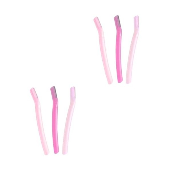 minkissy Tondeuse À Sourcils Rasoir À Sourcils Bonbons 9 Pièces