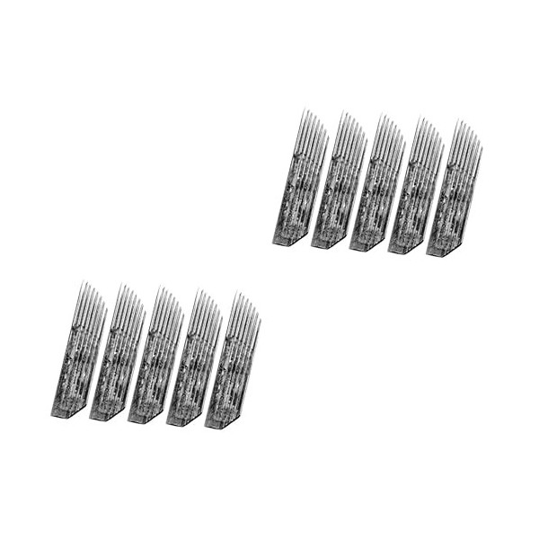 FRCOLOR Lame Rasoir 150 Pièces Lames De Microblading Lames À Sourcils Lames À Sourcils Ensemble De Broderie Incurvée