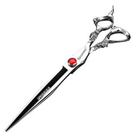 Tondeuse à cheveux professionnelle de 2,2 cm, 22,7 cm, en acier inoxydable, ciseaux spécifiques pour coiffeur. Ciseaux de co