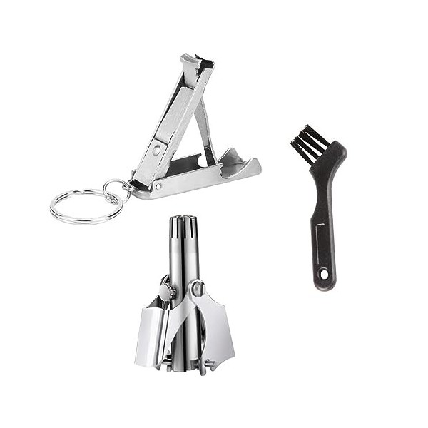 Beavorty 3 Ensembles Nez Cheveux Ciseaux Tondeuse Électrique Pour Les Portable Rasoir Électrique Corps Tondeuse Pour Les Nez 