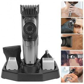 Ensemble&nbsp;de&nbsp;rasoir&nbsp;à&nbsp;barbe&nbsp;électrique&nbsp;, Épais 5&nbsp;en&nbsp;1&nbsp;Kit de Toilettage Pour&nbsp;rasoir&nbsp;électrique&nbsp;Précision&nbsp;réglable&nbsp;avec Afficha