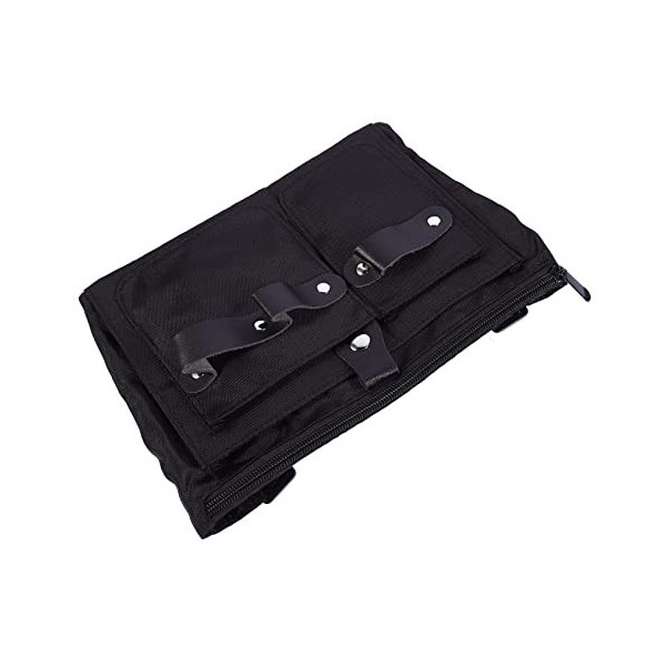 Mikinona 2 Pièces Sac De Taille De Stockage De Coiffeur Tondeuse Électrique Porte-outils De Coiffure Rasoir Électrique Hommes