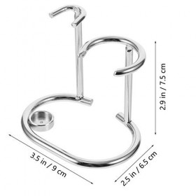 POPETPOP 3 Pièces Support De Rasoir Support De Rasoir De Salle De Bains Machines À Raser Pour Hommes Support De Rasoir De Séc