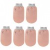 BAFAFA 6 pièces gants de bain double face mitaines for enfants nettoyant for le corps épurateur de bain douche de toilette ne