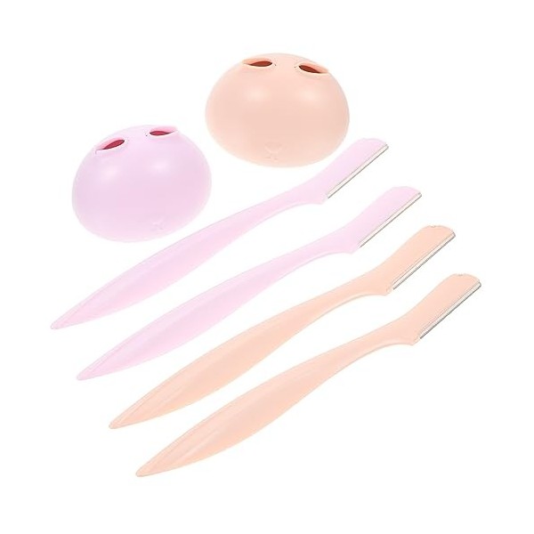 Beaupretty 20 Pcs Rasoir De Sourcils Dames Visage Rasoirs Kit De Rasage Pour Hommes Rasoirs Pour Hommes Rasoirs Exfoliants Po