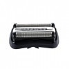 liovitor Lot de 5 têtes de rasoir électrique de rechange pour série 3 21B - Noir - Compatible avec les rasoirs de série 3