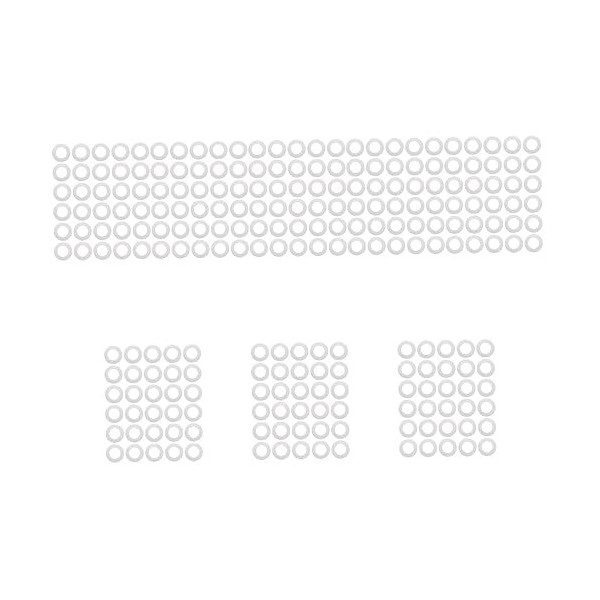 Toddmomy 3 Pièces 3 30 Pièces Tapis De Machine À Cire Chauffe-Cire Anneau De Papier Pot De Cire Collier Visage Épilation Anne