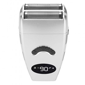 Tondeuse à Cheveux Barber, Tondeuse à Cheveux Tondeuse à Barbe avec Brosse de Nettoyage Lame Flottante Rechargeable IPX6 Étan