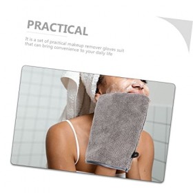 DOITOOL 18 Pcs Microfibre Confortable Dissolvant Maison Coussinets Pour Lèvres De Bain Pour Le Visage Portable Accessoire En 