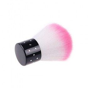 J Shop Pinceau anti-poussières pour les ongles Couleur aléatoire Outil de nettoyage pour nail art